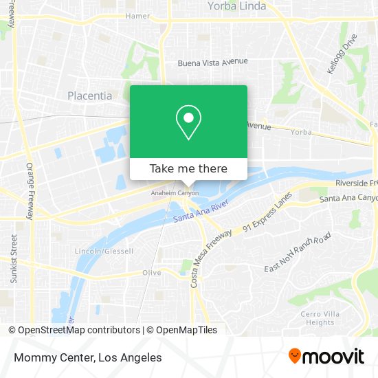 Mapa de Mommy Center