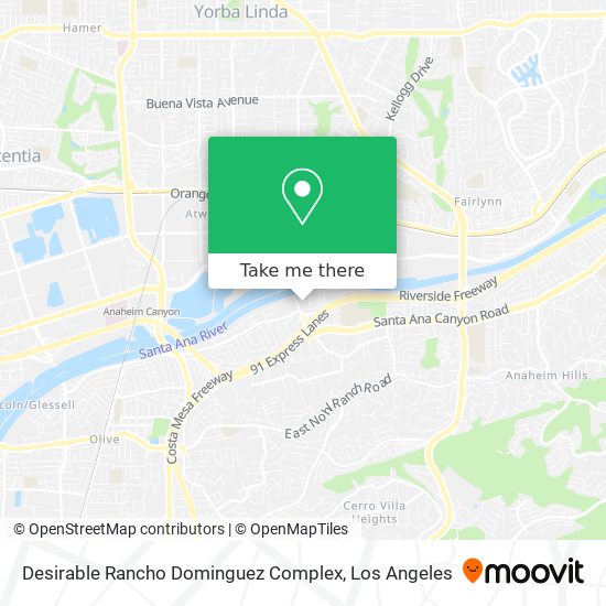 Mapa de Desirable Rancho Dominguez Complex