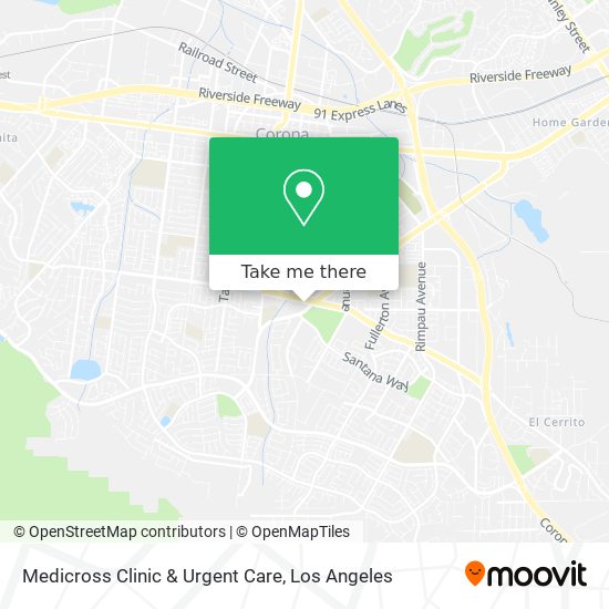 Medicross Clinic & Urgent Care map