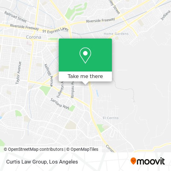 Curtis Law Group map