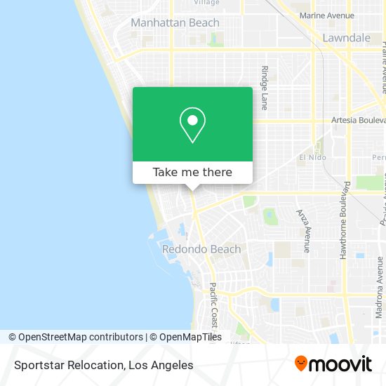 Mapa de Sportstar Relocation