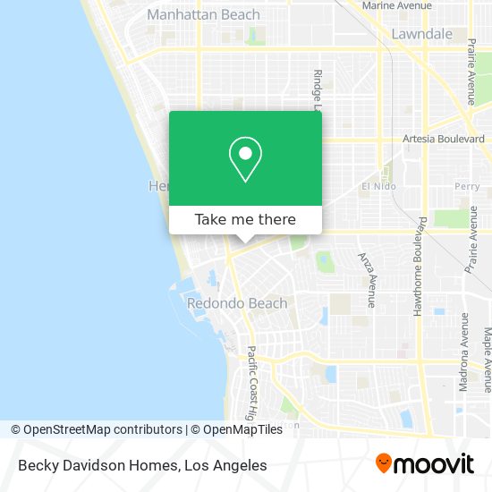 Becky Davidson Homes map