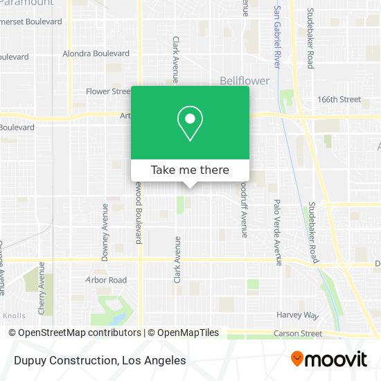 Dupuy Construction map