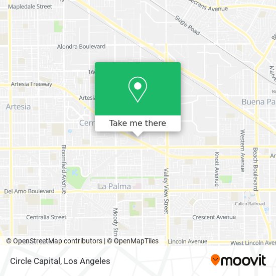 Mapa de Circle Capital