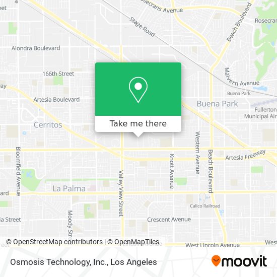 Osmosis Technology, Inc. map