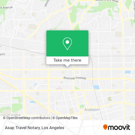 Asap Travel Notary map