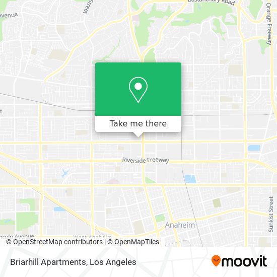 Mapa de Briarhill Apartments