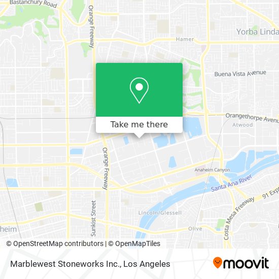 Marblewest Stoneworks Inc. map