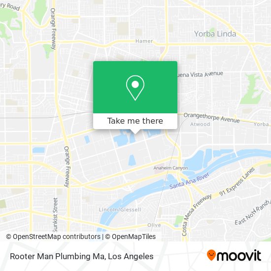 Rooter Man Plumbing Ma map