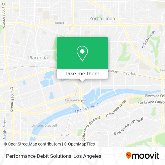 Mapa de Performance Debit Solutions