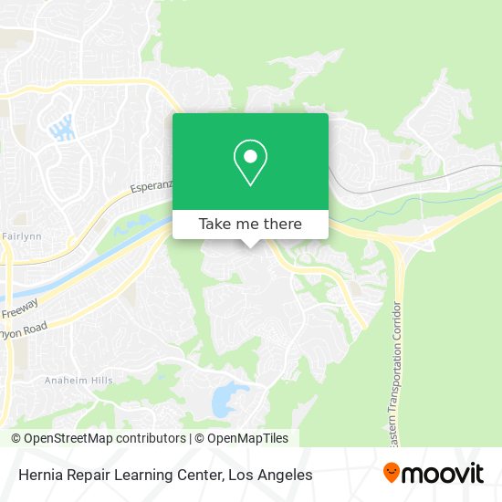 Mapa de Hernia Repair Learning Center