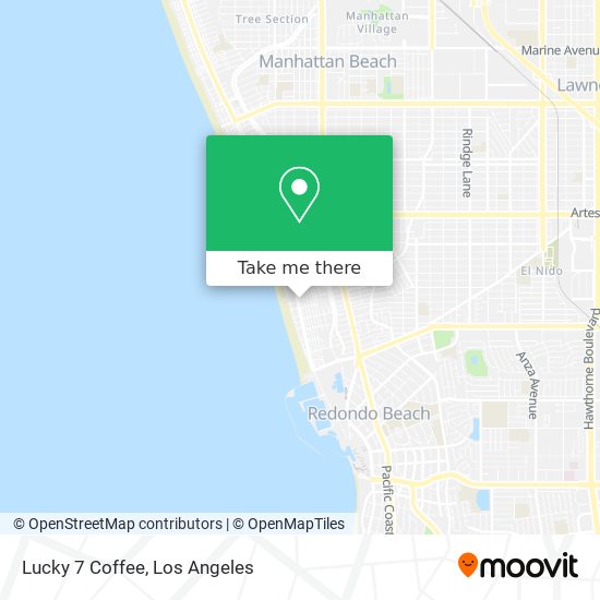 Lucky 7 Coffee map