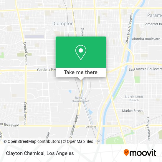 Clayton Chemical map