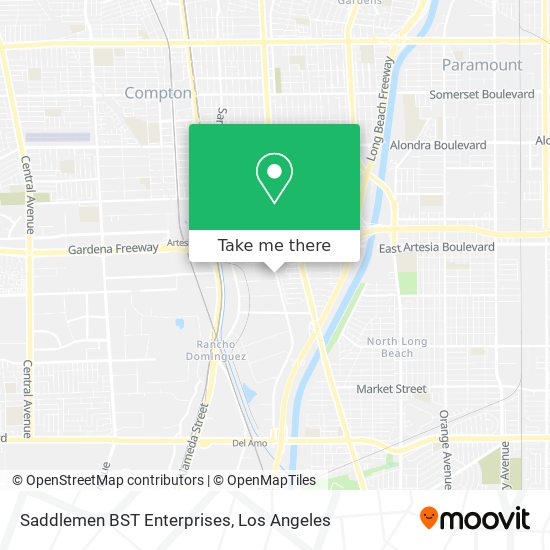 Mapa de Saddlemen BST Enterprises