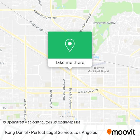 Mapa de Kang Daniel - Perfect Legal Service