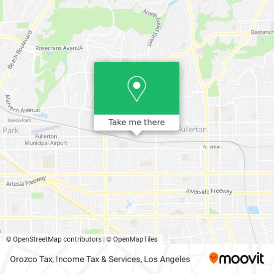 Mapa de Orozco Tax, Income Tax & Services
