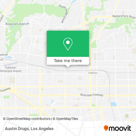 Mapa de Austin Drugs