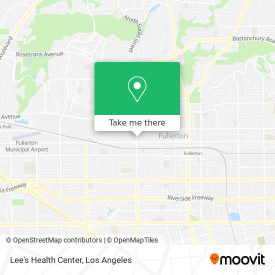 Lee's Health Center map