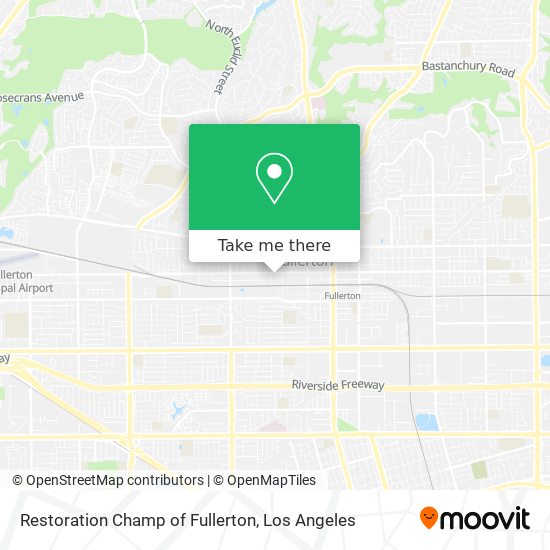 Mapa de Restoration Champ of Fullerton