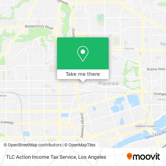 TLC Action Income Tax Service map