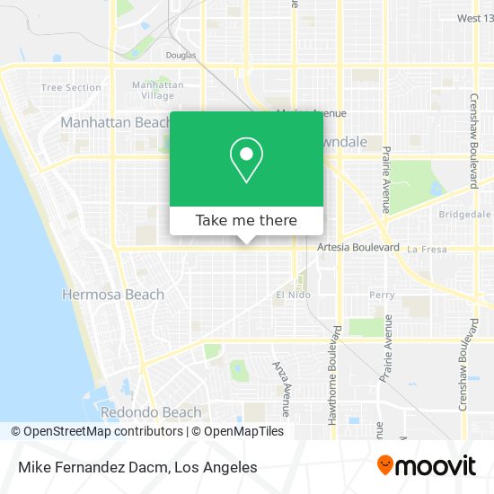 Mike Fernandez Dacm map