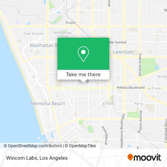 Wincom Labs map