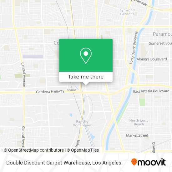 Double Discount Carpet Warehouse map