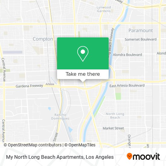 My North Long Beach Apartments map