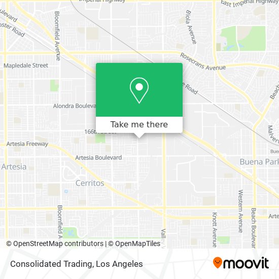 Mapa de Consolidated Trading