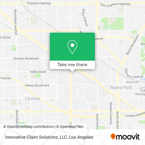 Mapa de Innovative Claim Solutions, LLC