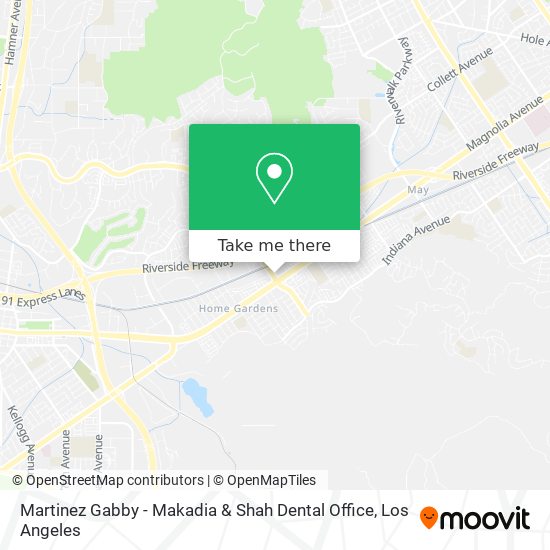 Martinez Gabby - Makadia & Shah Dental Office map