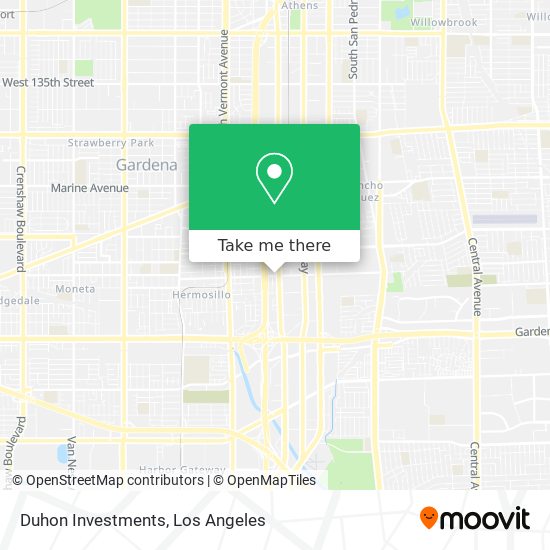 Duhon Investments map