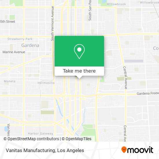 Vanitas Manufacturing map