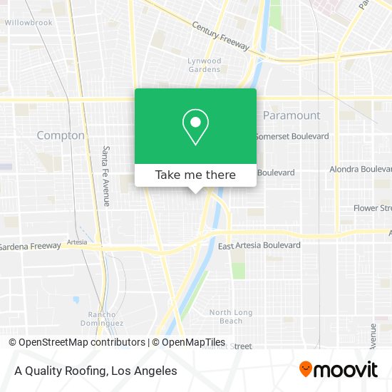 A Quality Roofing map