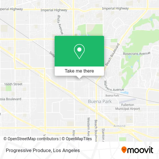 Progressive Produce map