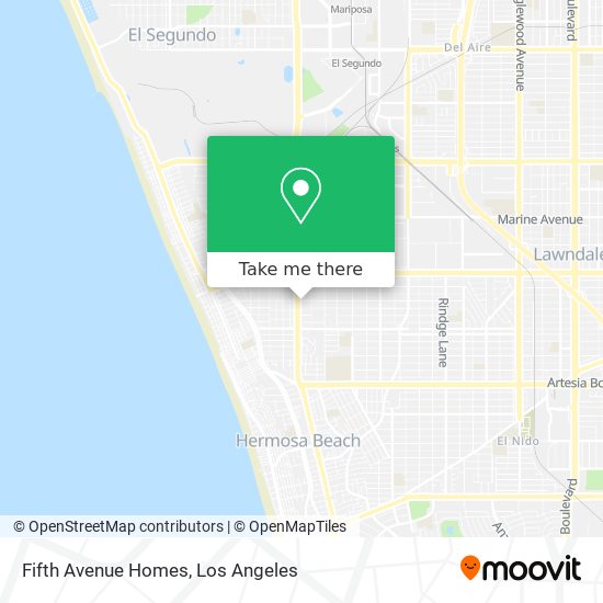 Fifth Avenue Homes map