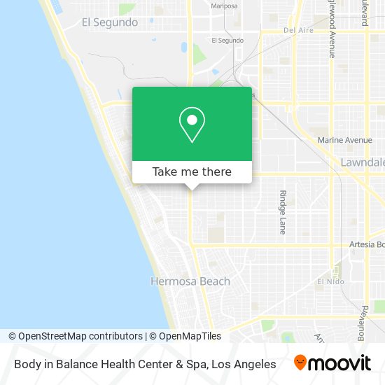 Body in Balance Health Center & Spa map