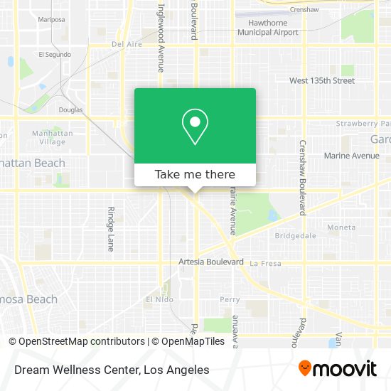 Dream Wellness Center map