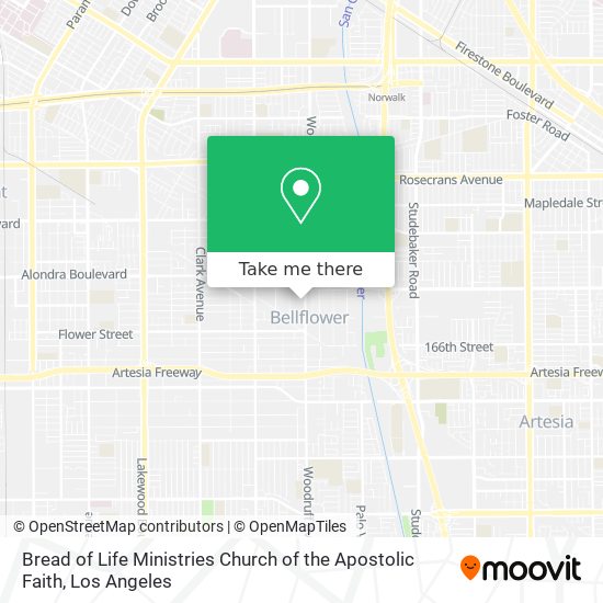 Mapa de Bread of Life Ministries Church of the Apostolic Faith