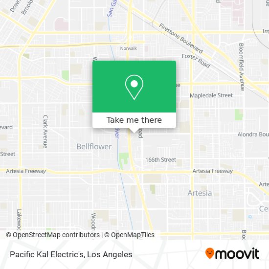 Mapa de Pacific Kal Electric's