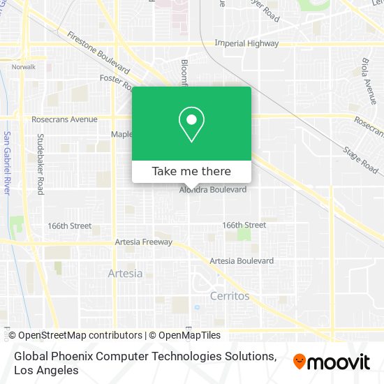 Global Phoenix Computer Technologies Solutions map