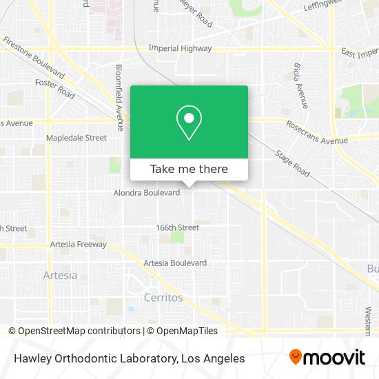 Mapa de Hawley Orthodontic Laboratory