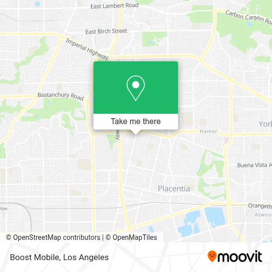 Boost Mobile map