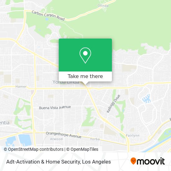 Adt-Activation & Home Security map