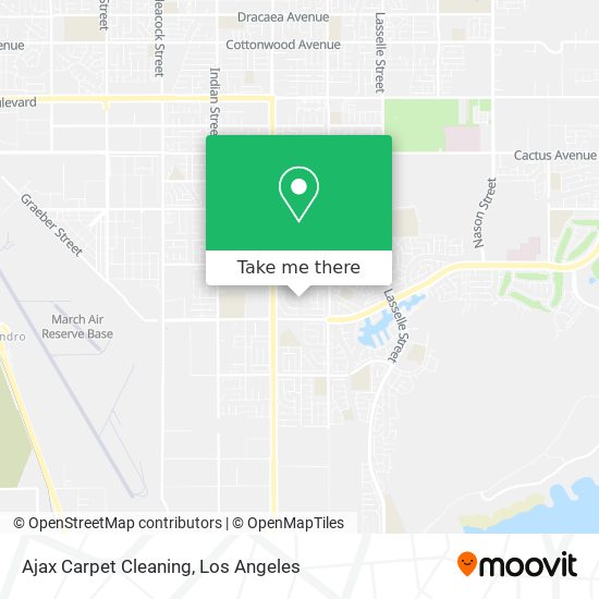 Mapa de Ajax Carpet Cleaning