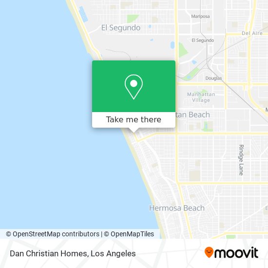 Dan Christian Homes map