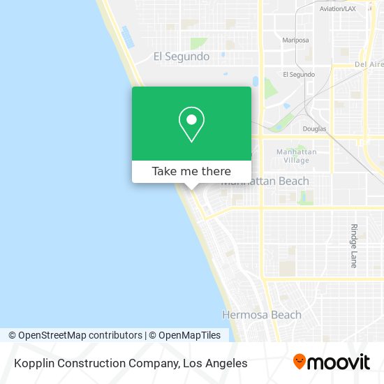 Mapa de Kopplin Construction Company