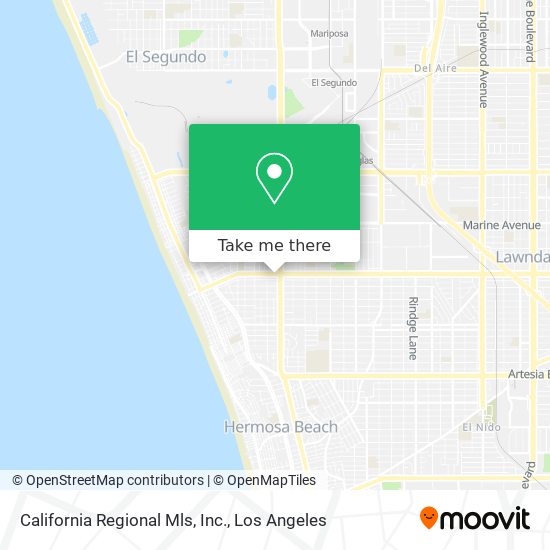 California Regional Mls, Inc. map