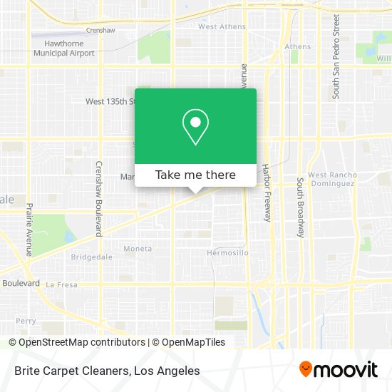 Brite Carpet Cleaners map