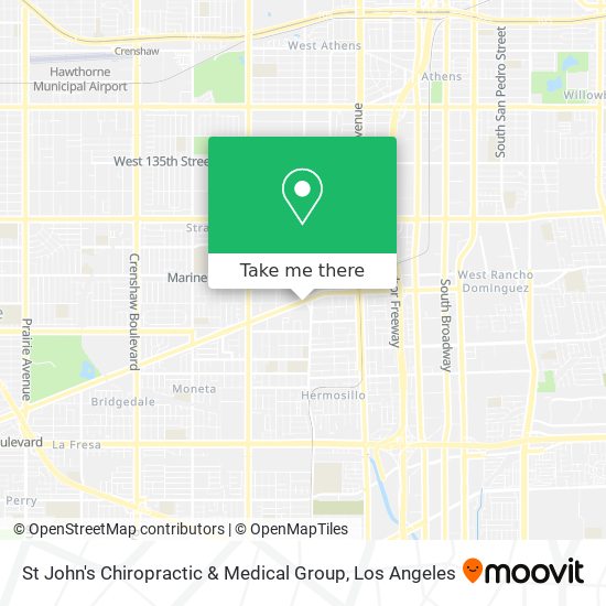 Mapa de St John's Chiropractic & Medical Group